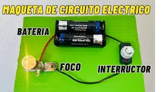 💡World's simplest electrical circuit | Homemade circuit model