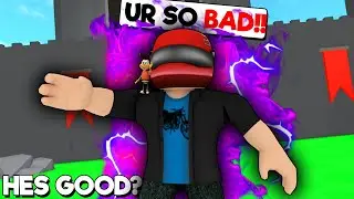 He Thought He Was GOOD... (ROBLOX SUPER POWER FIGHTING SIMULATOR)