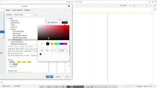 Add visual guides and change its color in PyCharm