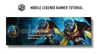 How to make Mobile Legends Banner | Twitter Header tutorial on Android | ML banner - RG Tricks