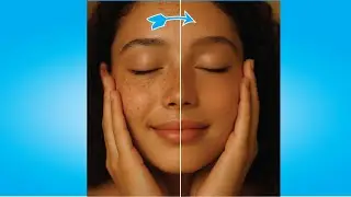 Adobe Photoshop 2025 Tips   How to Remove Freckles l remove wrinkles in photoshop 