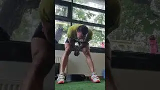 Hard workout with kettlebells by Markov Ivan