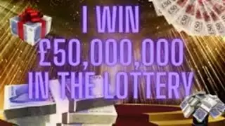 I Win £50,000,000 WINNING THE LOTTERY UK MANIFEST THE BIG JACKPOT