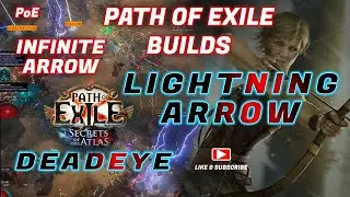 [PoE 3.26] Lightning Arrow  / Infinite Arrow // BUILDS FOR PATH OF EXILE SECRETS OF THE ATLAS PoE