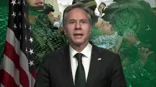 The world's most powerful diplomat, Secretary Blinken, finally confronts Israeli Apartheid.