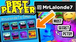 *NEW* SORRY KELOGISH😢...I FOUND THE BEST PLAYER IN BUBBLE GUM SIMULATOR *EVERY SECRET PET* (ROBLOX)