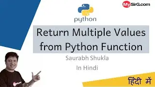 Return Multiple Value from Python Function | MySirG.com