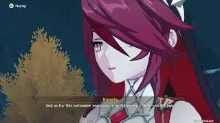 First In-Game Appearance Of Rosaria (English) - Genshin Impact