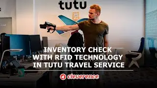 Inventory check with RFID technology in Tutu Travel Service