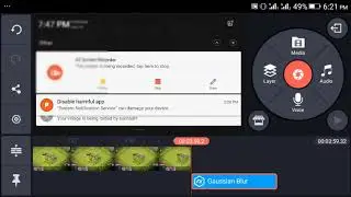 How to Blur Videos and photos in Kinemaster