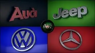 Element 3D - Car Text & Logo (3B Otomobil Logo) Animation