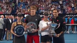 Trophy presentation ceremony | Mastercard Hopman Cup 2019