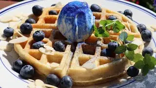 Oatmeal Waffles in 10 minutes