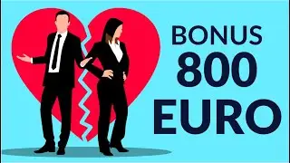 BONUS 800 EURO per GENITORI SEPARATI: si parte. Come averlo