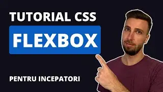 Tutorial CSS Flexbox in ROMANA pentru INCEPATORI | Proprietatea display flex