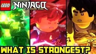 Which of the 10 Spinjitzu Types is Strongest? 🌪️ Ninjago Dragons Rising Ranking!