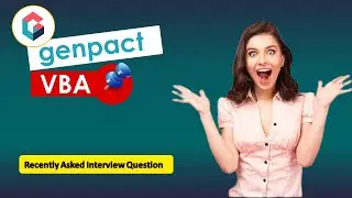Cracking the Genpact VBA Interview: Must-Know Questions and Answers
