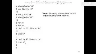 Linux Shell Scripting | Unit 3 | Shell Operators | Conditional Execution | Part 11 of 11