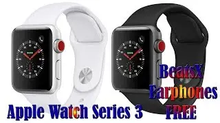 Apple Watch Series 3 Unboxing Apple Smartwatch Review with BeatsX Earphones BEST WATCH BRANDS