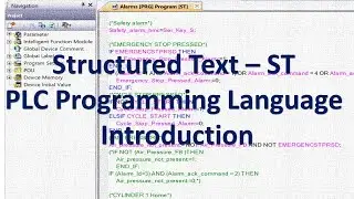 #1 Structured Text (ST) PLC Programming in Tamil - Introduction