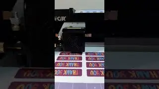 Contour cutting sticker with Vevor cutter #vevor #vevordiyproject