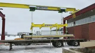 Lifting Beam 8.2 Tonne Capacity for Handling Prefab Building Panels ELS 1080p