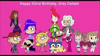 Happy 52nd Birthday, Grey Delisle