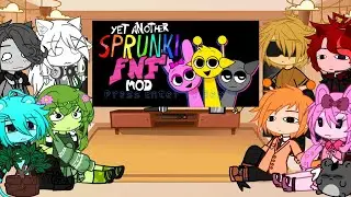 Sprunki Incredibox React To Yet Another Sprunki FNF MOD II Gacha Club 🐰