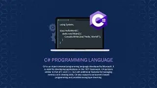C# Programming Language Animated Slides