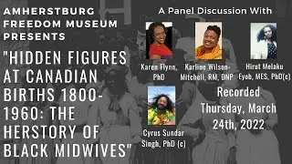 Hidden Figures at Canadian Births 1800-1960:  The Herstory of Black Midwives