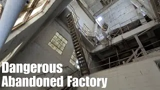 Exploring a Dangerous Abandoned Mountain Top Factory