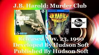 J.B. Harold Murder Club (PC Engine CD/Turbografx CD) Analysis - ChronCD Episode 39