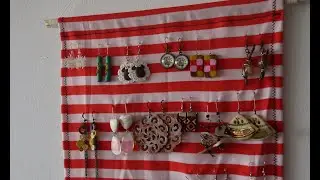 DIY Earrings Organizer - 3 easy steps