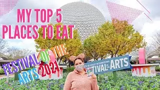 Top 5 Food Items at Epcot Festival of the Arts 2021
