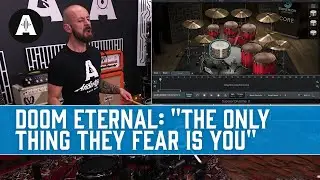 The Biggest Electric Drum Kit Sound We've Ever Had! - Doom Eternal Soundtrack Cover