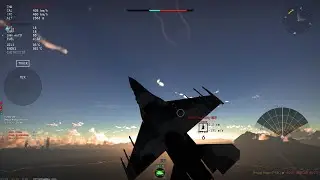 A short clip of dogfight (F-16C vs Mirage 2000-5F)