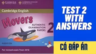 Movers 2 Listening Test 2 Authentic Examination Papers | Có Đáp Án | Yêu Tiếng Anh