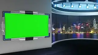 (4K) News intro Green Screen | News Green Screen | Breaking News Green Screen | No copyright