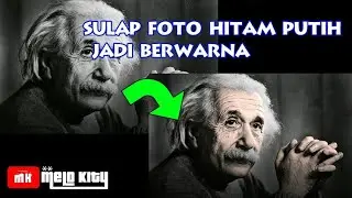Cara mewarnai foto hitam putih pake 