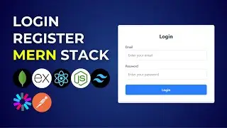 Login and Registration using MERN Stack | MongoDB, Express.js, React, Node.js