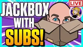 🔴Playing JACKBOX with SUBS! | Jackbox Party Packs LIVE!
