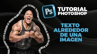 Photoshop Tutorial  Cómo colocar texto alrededor de una Imagen o texto contorneado
