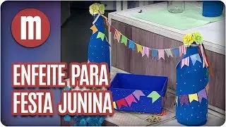 Enfeite de mesa para festa junina - Mulheres (30/05/17)