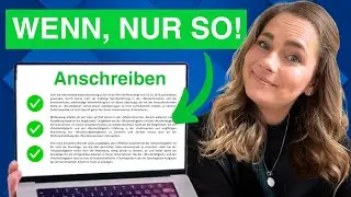Brauche ich ein Anschreiben für meine Bewerbung? Wenn ja, dann nur so!