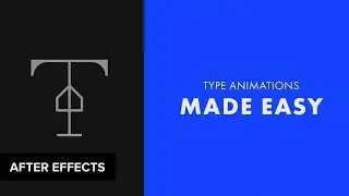 After Effects: The Best Preset for Typography and Text Animations (Type Array)