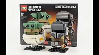 The Mandalorian LEGO Brick Headz