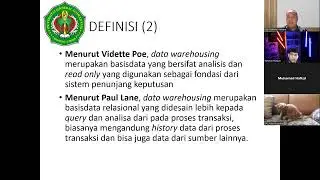 PERTEMUAN 2 - DWDM DSE A GANJIL 2024/2025