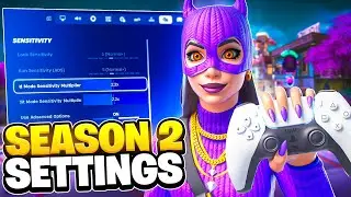 NEW Best Season 2 Controller Settings For Fortnite! (PS4/PS5/XBOX/PC)