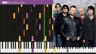 How to play Radiohead Bodysnatchers   Piano tutotial  100% speed
