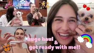 huge haul & get ready w me :)~ devon lee carlson🌟